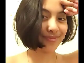 Teen indian unshaded selfie